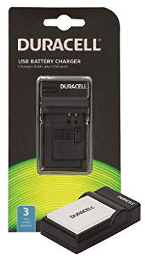 Duracell DRC5900 Ladegerät mit USB Kabel
