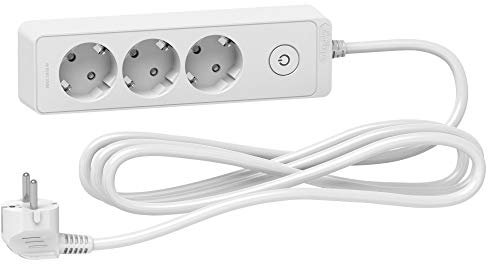 LifeSpace ST9433W Multiprise 3 Prises 3 m Blanc