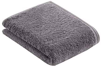Vossen Vegan Life Duschtuch 67 x 140 cm dunkelgrau