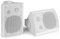 Power Dynamics BGO50 Enceintes Bluetooth 2 Voies 100 Watts, Blanches, Woofer 5,25, Livré par Paire avec Étrier de Fixation, Utilisation Intérieur Extérieur, Grille en Aluminium, Support de Montage