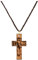 MaMeMi Kreuz aus OLIVENHOLZ mit JESUS Gravur ca. 4 cm Anhänger mit Band ca. 80 cm HANDARBEIT aus dem HEILIGEN LAND Halskette für KONFIRMATION oder KOMMUNION