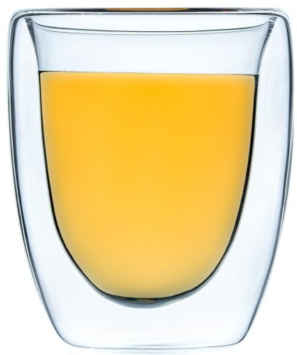 Tasse Verre Thé Double Paroi - Pack De 6 Tasses - Tasse A Café Isolée - Verres Double Paroi Cafe Tasses Double Paroi Café Verre À Double Paroi Verres À Café Verre Tasse En Verre Tasse 6 70 Ml