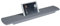 Bernstein Badewannenablage aus Mineralguss PB4210-85 x 16,5 cm - Farbe wählbar, Farbe:Grau Matt