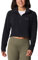 Columbia Glacial Cropped II Giacca Pile, Nero, L Donna