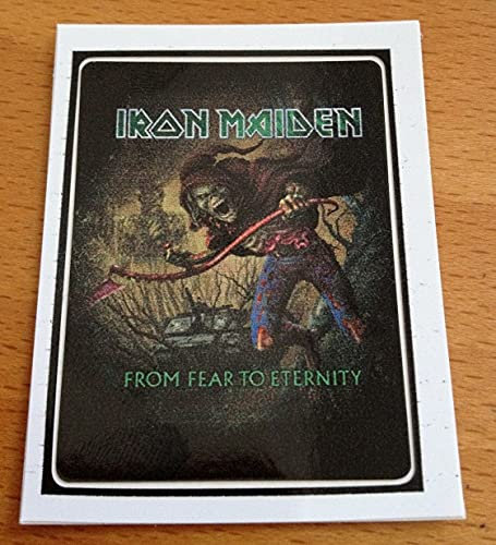 Iron Maiden stickers, 4 x 5 cm