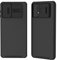 XTCASE Hülle für Samsung Galaxy A53 5G, Kameraschutz Handyhülle - Kamera Schutz mit Schieber, Premium Hybrid PC + TPU rutschfest Stoßfest Kratzfest Schutzhülle - Schwarz