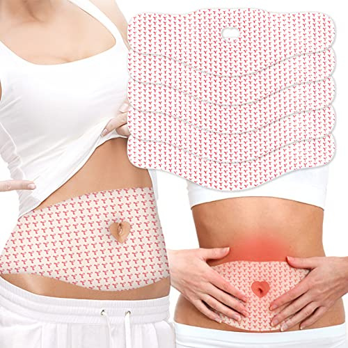 Spagel All Natural Ingredients Easy to Use Fast Heat 8 Hours Thin Sticker Sauna Suit Effect Thin Spa Patch 0.02 Inch Patch for Women & Men Coutouring Tummy Sculping Wrap (Corsé tipo 5 Wraps)