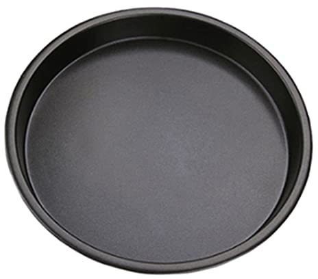 Worparsen Pizza Baking Pan Multi-Size Food Grade Pizza Baking Tray Baking Strongly Flexible 7inch