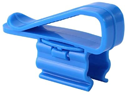 NURCIX Fisch Für Montageclip Wasserrohr Schlauchhalter Multifunktionale Verstellbare Klemme Aus Kunststoff Für Schläuche Mit Einem Durchmesser Von 0 31 Bis 0 62 Zoll