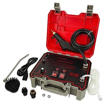 Handheld Steam Cleaner, 2500W High Pressure Steam Cleaner for Home Use, Portable Steam Cleaners, Steam Cleaning Machine for Cleaning Grout Tile Kitchen Bathroom Floors Car