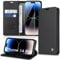 Handyhülle für iPhone 14 Pro Hülle [mit Schutzfolie][Premium PU Leder] Klapphülle Ständer Kartenfach Magnetic Flip Case Cover Etui Tasche Schutzhülle für iPhone 14 Pro 6.1“ (Black)