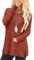 Jescakoo Damen Pullover Herbst Rundhals Langarmshirt Leichtes Oversize Sweatshirt Elegant Winter Strickpullover Karamell S