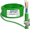EBROM - 40 Meter EIB Busleitung BUS Kabel EIB-Y(St) Y 2x2x0,8 mm - grün - Datenleitung Datenkabel Installationsbusleitung Telekommunikationskabel - Vollkupfer 99,9% OFC Kupfer Ihre Länge: 40 m