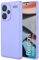 UPLAI Funda para Xiaomi Redmi Note 13 Pro+ Plus 5G, Ultra Delgado Sedoso Silicona Líquida Antigolpes Carcasa con Premium Forro Fibra, Suave TPU Elegante Estuche Caso. Púrpura