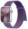 Ynitec Nylon Cinturino Sport Compatibile con Cinturino Apple Watch 41mm 40mm 38mm 42mm, Cinturino Intrecciato Morbido e Traspirante per iWatch Series 10 9 8 7 6 5 4 3 2 1 SE Ultra, Viola