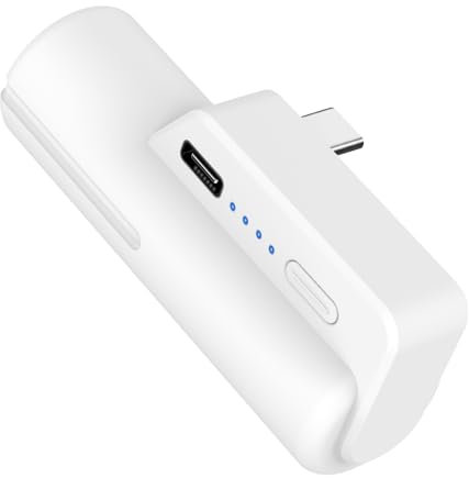 Battery Pack for Meta Quest 2 5000mAh Power Bank for Oculus Quest 2 Lightweight VR Charger Accessories with 2-4 Hour Extended Playtime