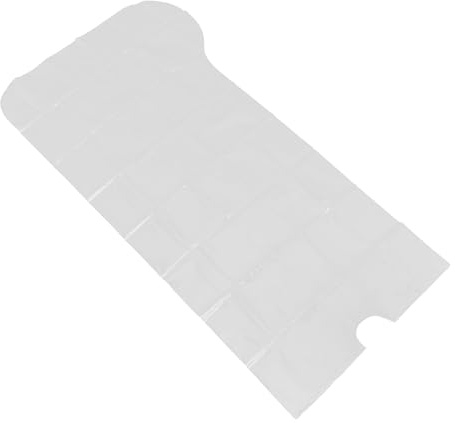 Wiederverwendbare Duschabdeckung Fuß Weiß Tpu Polyester