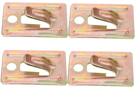 Mobestech 4pcs Hollow Wall Water Heater Bracket Mounting Fixture Kit Water Heater Wall Attachment Support Brackets for Installation