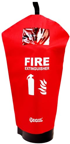 Vigil Fire Extinguisher Cover with Square Window - Large - 650 x 360mm