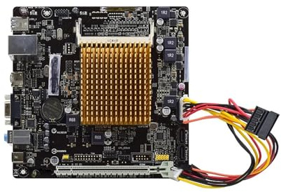 Motherboard Kit de Placa Base Fit For ASUS Mini ITX J2900-K/K31AN CPU integrada con DDR3, 8 GB de RAM, Placa Base combinada HDMI, 17 x 17 cm, Mini TIX