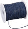 PH PandaHall 91m Filo Cotone Cerato Blu 1mm Filo Cerato per Bracciali, Fili di Macrame per Gioielli Collane Braccialetti Natalizio Artigianato Fai Da Te