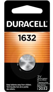 Duracell - 1632 3V Lithium Coin Battery - Long Lasting Battery - 1 Count