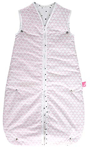 Motherhood 2in1 Babyschlafsack 3-18 Monate gefüttert kuscheliger Babyschlafsack Öko Tex Standard, Klasse 1, rosa Classics