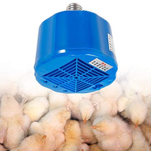 Jeffergarden Coltura Lampada Riscaldamento Termostato per Pollame di Pollo Maiale Tenere in Caldo Utensili 100-300W per Pollame, Piccioni e Selvaggina