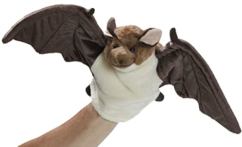Carl Dick Fledermaus Handpuppe, Plüschtier, Kuscheltier ca. 25cm lang, 44cm Spannweite 3472
