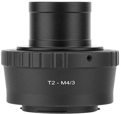 T2-M4 / 3 Teleskop-Adapterring, 1,25 Zoll Metall-Teleskop-Adapterring für Olympus für M4 / 3-Kamera