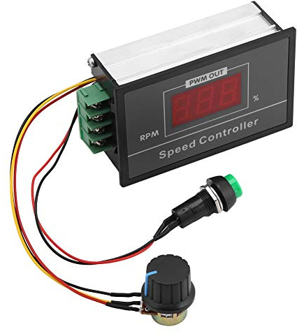 Contrôleur de vitesse de moteur, PWM Contrôle de Vitesse Controller, DC 6-60V 12V 24V 36V 48V 30A PWM Générateur Régulateur