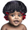 SENGTERM Kinder Satin Schlafmütze Baby Doppelschichten Satin Verstellbare Motorhaube seiden Nachtmütze Elastisches Band Satin bonnet Night Cap für Haare Haarpflege (Kinder, kids black-red)