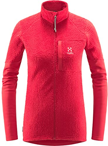 Haglöfs Damen Touring Mid Polarfleece, rot (Scarlet Red), 38