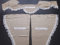 3er Set Plüsch Vorhänge mit Quasten Weiß für LKW Scania R S P L (beige)