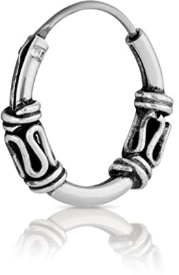 NKlaus Creole 925 Sterling Silber, Stärke: 1,5mm, 1,5mm, Gothic, 1 Stück