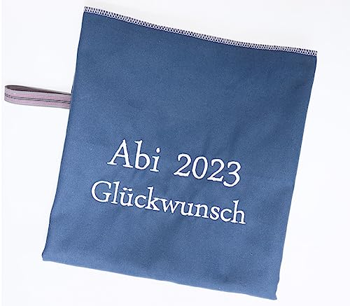 generisch Fitness Microfaser Handtücher mit Namen Bestickt - Strandtuch, Reisehandtuch, Sporthandtuch, Strandtuch (75 x 150 cm, Navy)