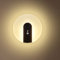 YNDD Akku Wandleuchte mit Bewegungsmelder Innen, Wandlampe Kabellos mit Batterie, Aufladbare Flurlampe Acryl Wandbeleuchtung Batteriebetrieben für Flur Treppenhaus Korridor Wand, Warmweiß