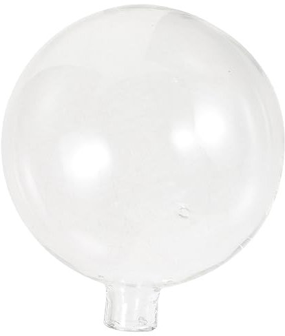 Veemoon G4 Glaskugel-Lampenschirm Klarer -Glasschirm-Ersatz Ersatzschirm Glas Opalkugel-Schirm Pendelleuchtenabdeckung Ersatzleuchte FüR Kronleuchter-Deckenleuchte 80 MM