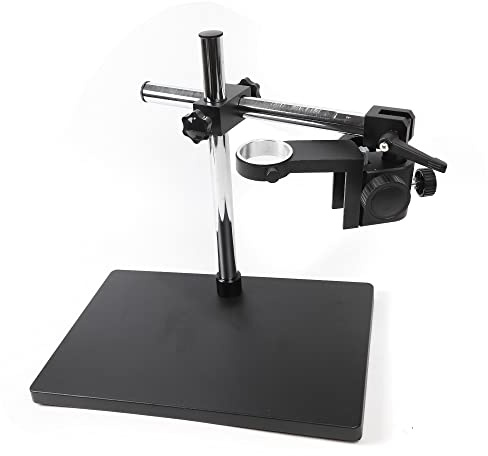 Aluminiumlegierung Ständer für Mikroskope,Digital Mikroskop Halter Ständer Stativ Lift Halterung Werkze Halter 10-265mm Tischständer Werkzeug Digital Mikroskop Halter Ständer