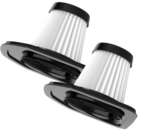 Gettimore Washable Replacement Filters for VL188, VL189 Vacuum Cleaners Maximum Particle Capture, Long Usage Life(2 PACK)