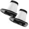 Gettimore Washable Replacement Filters for VL188, VL189 Vacuum Cleaners Maximum Particle Capture, Long Usage Life(2 PACK)