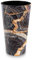 Septe Maison Deluxe Vaso da Arredamento Interno in Eco-Pelle - Vaso da Fiori Made in Italy Artigianale con Design Moderno e Unico Ø 33 cm x H 61 cm (Pelle sintetica, Wood)