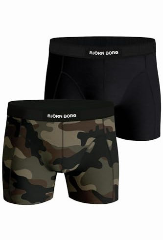 Björn Borg Unterwäsche Größe S, SCHWARZ/CAMO, XXL