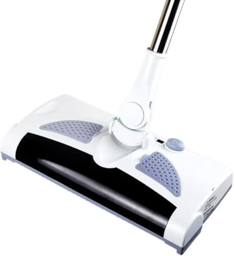 Barredora inalámbrica Recargable - Limpiador multisuperficie liviano Barredora Manual para Pisos y alfombras con Recogida de Alto Nivel - Potenciador de Limpieza hacia adelante