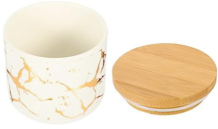 PHENOFICE Keramikdose Für Kaffeeaufbewahrung Isoliert Lebensmittel Dichter Deckel Platz Für Schwarztee Grüntee Aromatisierten Tee Geeignet Für Zuhause Büro Restaurant