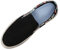 Stivaletti Casual da Uomo in Tela con Lacci in Primavera e in Estate Scarpe Uomo Estive Eleganti (Black, 44)