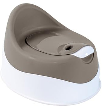 Dolu Infant Potty Trainer � Comfortable & Ergonomic Design for Toddlers Potty � Stone Grey Kids Toilet� Easy-to-Clean & Safe Potty Training Solution