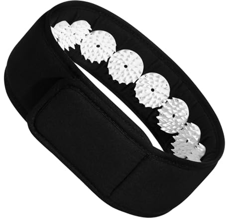 DINHEAROM Akupressur Stirnband Verstellbar aus Praktischem Material Kopf Akupressurwickel zur Muskelentspannung Tragbares Massage Stirnband für Stressabbau und Besseren Schlaf
