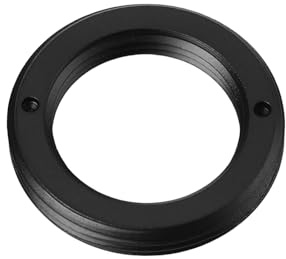 ECSiNG M12 x 0,75 mm Buchse auf M17 x 0,75 mm Stecker, Schraubobjektiv-Adapter für die meisten Industriekameras, hausgemachte Mikroskope