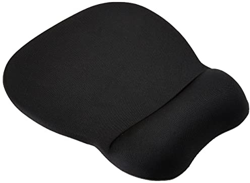 Contour Ergonomics Memory Foam Mouse Pad Wrist Rest - Black